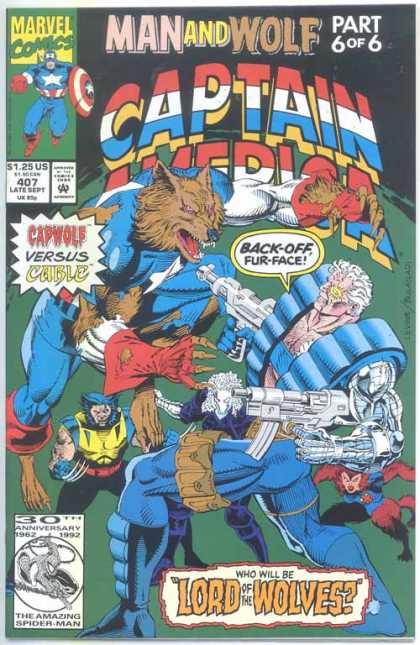 Captain America Vol. 1 #407